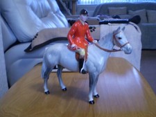 Beswick Huntsman Style Two Model No 1501 In Grey Gloss