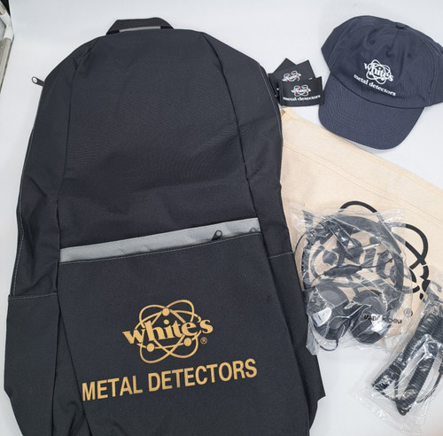White metal detector carry - detector,