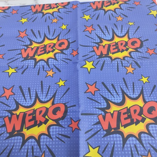 Werq screen printed pop art - werq,
