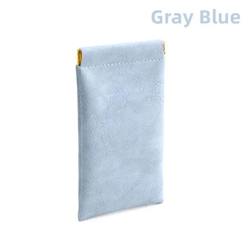 Glasses case pouch leather - pu,