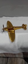 VINTAGE SOLID BRASS MODEL OF A