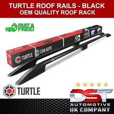 ROOF RACK RAILS BARS for RENAULT KANGOO 2 MAXI 2007-20 BLACK LWB