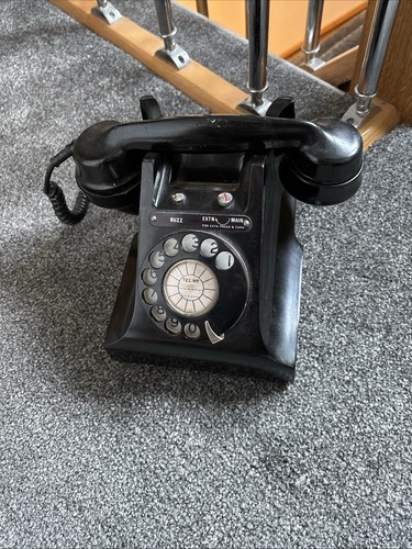 Vintage bakelite telephone - telephone, iti