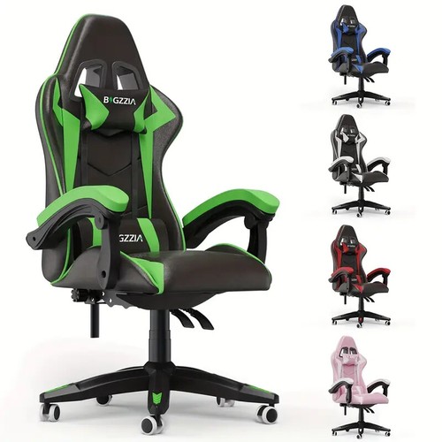 Gaming chair reclining - chair, pu
