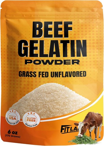 Beef gelatin powder oz - 6,
