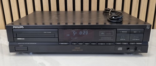 Philips cd614 player twin - cd,