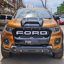 For Ford Ranger 2015-2022 Bonnet Scoop Hood Vent Cover Wildtrak Matte Black