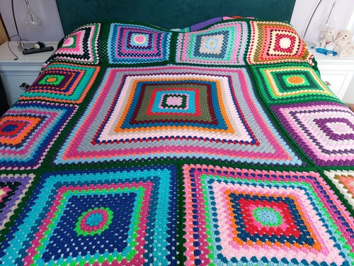 Crocheted multicoloured - crocheted,