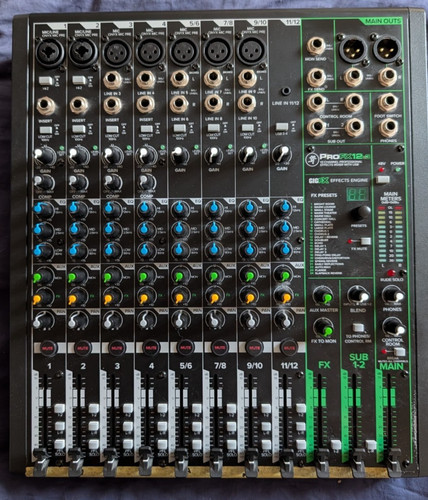 Mackie fx12v3 analog - mackie,