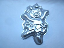 Wilton ballerina girly cute teddy bear cake baking tin mould pan 2105 – 1028 c92