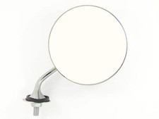 Lucas Style 406 Classic Car Chrome Door / Wing Mirror (RH) with Convex Glass