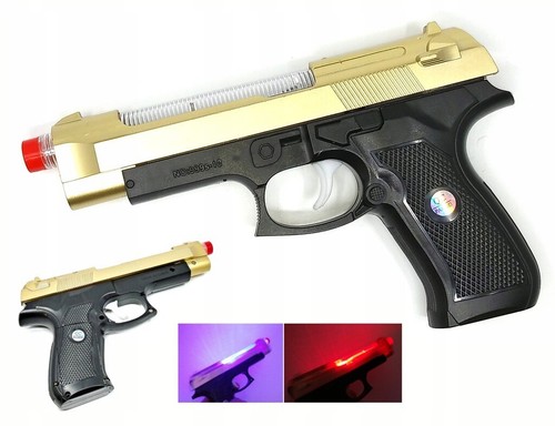 Toy pistol hand gun battery - toy,