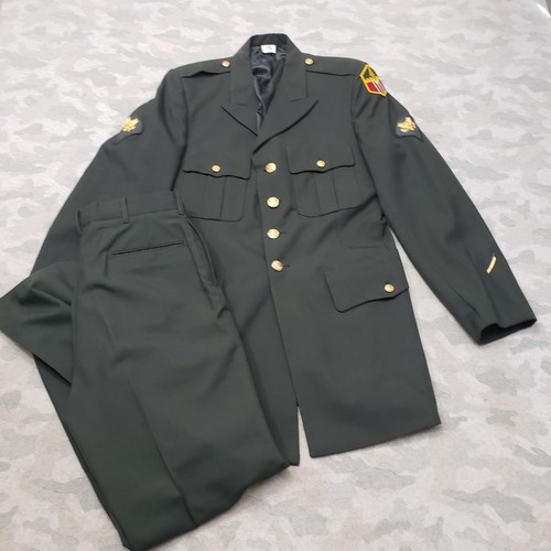 Vintage army suit - suit, green