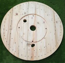 *SANDED Ready For Stain (100cm) Rustic Wooden Table Top Industrial WITHOUT LEGS 