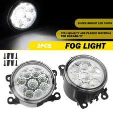 2x Front Fog Lights Lamps LED