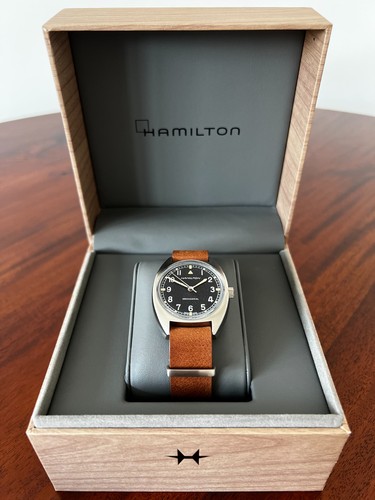 Hamilton khaki aviation pilot - hamilton,