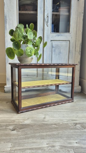 Antique rosewood display - antique,