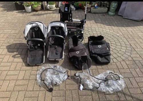 Bugaboo donkey duo double pram - donkey,