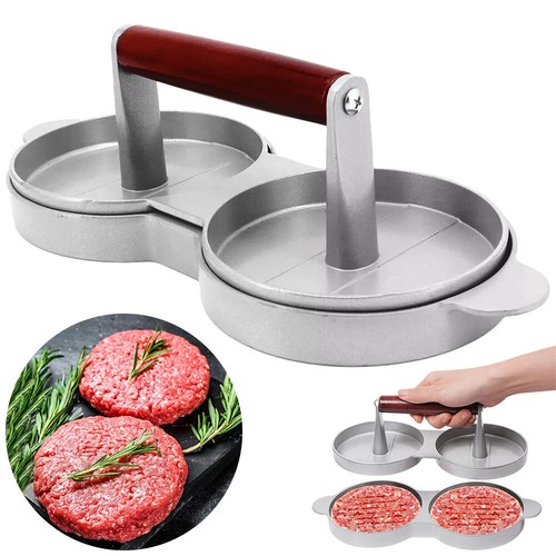 Double burger press - burger, hamburger