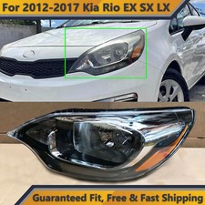 Headlight Replacement for 2012 2017 Kia Rio Sedan Left Driver Halogen w/o LED