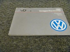 1990 Volkswagon Vanagon Owner