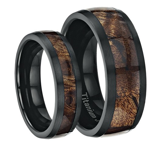 His hers black titanium - black,