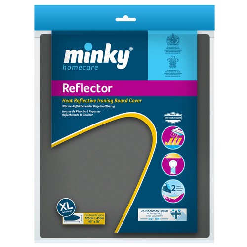 Minky reflector ironing board - ironing,