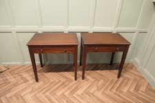 A Pair of Writing or Side Tables These are not very large