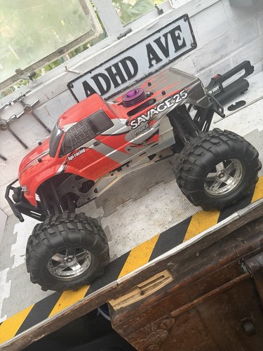 Hpi savage nitro monster - savage, 25
