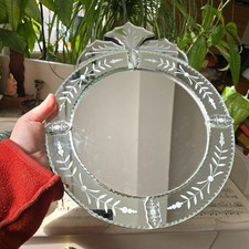 Venetian Wall Mirror Vintage