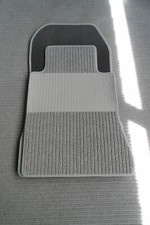 Rips ribbed car mats for Mercedes Benz W124 S124 e-class RHD + light-grey + NEW