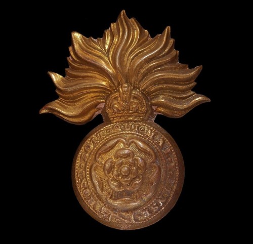 Royal fusiliers cap badge - fusiliers, (b)