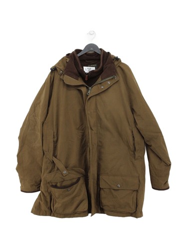 Purdey parka jacket brown - parka,