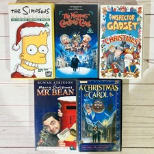 VHS Christmas Bundle Lot -
