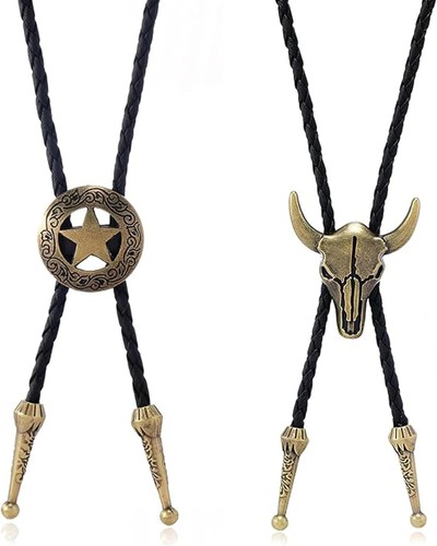 2pcs cowboy necklace bolo - necklace,,