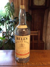 Vintage Large Bell’s Old Scotch Whisky Extra Special 4.5 Litres Glass Bottle