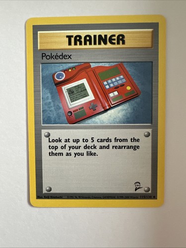 Pokémon tcg pokedex base set - tcg,
