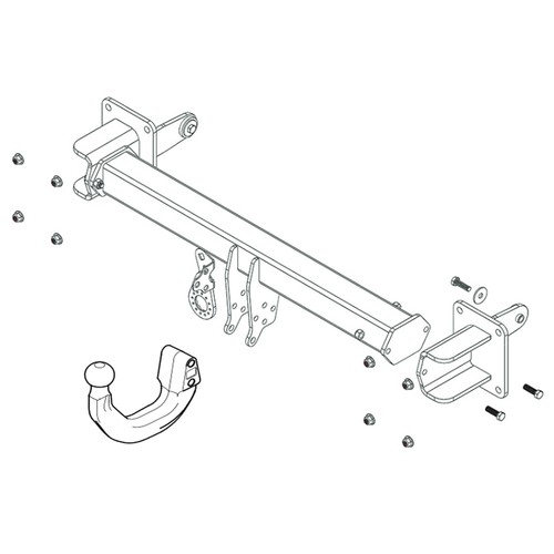 Westfalia towbar for mercedes - for,