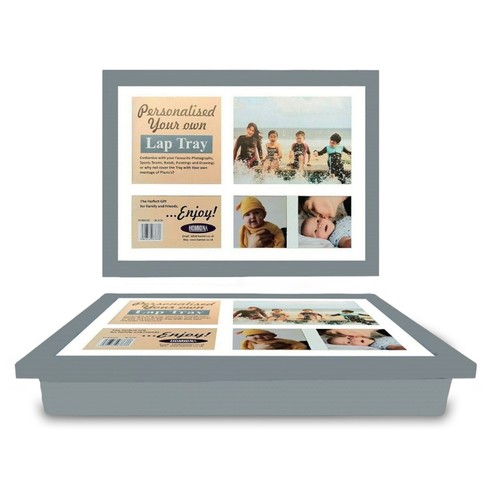 Personalised wooden lap tray - wooden,