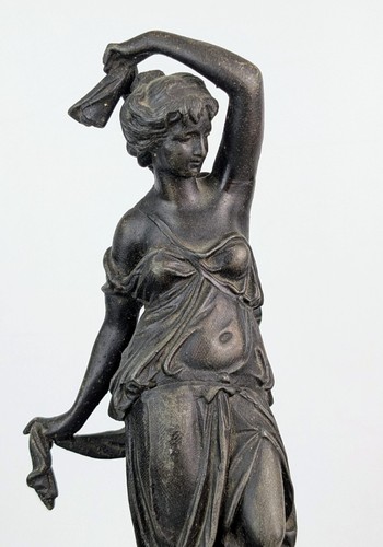 Antique spelter statue figure - antique,