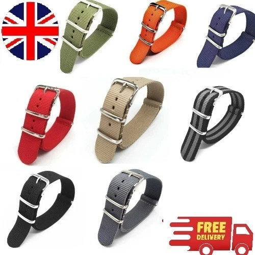 Nato watch strap nylon band - watch,