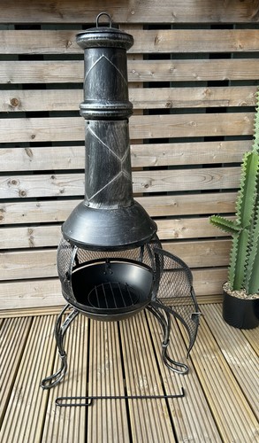 Garden patio chiminea - garden,
