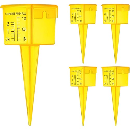 Rain gauge for - garden, 5