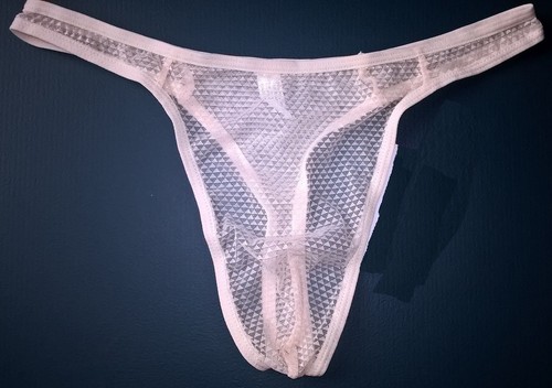 Sexy sheer cream see thru - sheer,