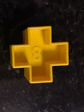 Tupperware EIGHT Cross Shape #8 1977 Vintage Sorter Retro Ball 5 Point -Shapes +