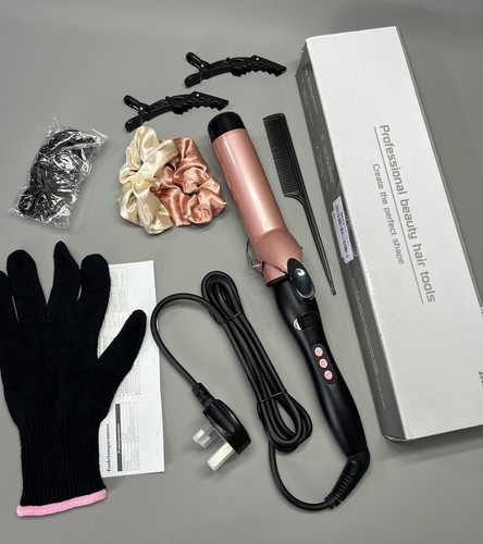 Hair curling iron wand tongs - curling,
