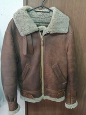 AVIREX B-3 Leather Jacket 34