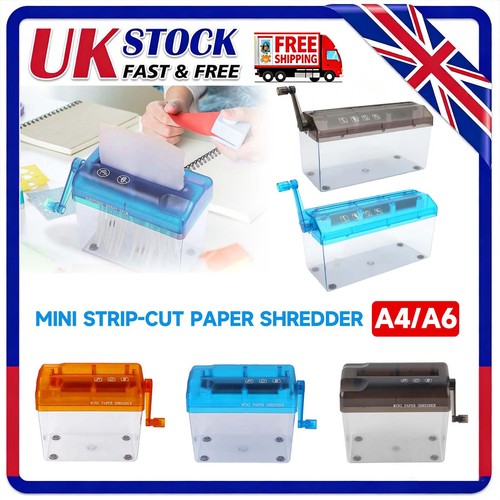 Mini cut paper shredder manual - mini,