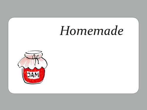 X21 homemade jam jar stickers - x21,