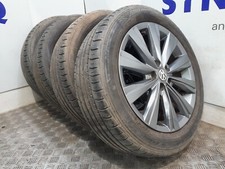 Set Of 2021 Genuine 16 Inch VOLKSWAGEN POLO Alloy Wheels & Tyres 2G0601025S